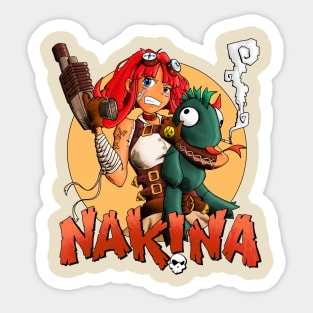 Nakina and Igualla Sticker